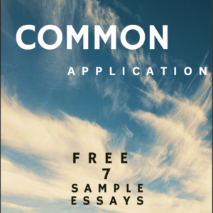 Free 7 Common App Booklet [Sample Essays]